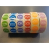 Afbeeldingen van Etiket paars 40% korting (18 mm)