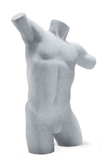 Afbeeldingen van herenbuste met arm granito