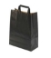 Afbeeldingen van Papieren tas Zwart B22(+D11) x H28 cm (250 stuks)