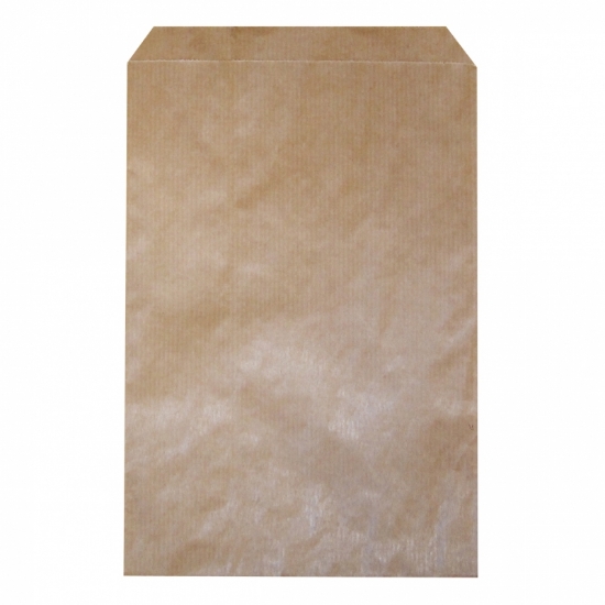 Afbeeldingen van kraftzakje bruin 17,5x26cm. (1000 st.)