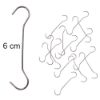 Afbeeldingen van ophanghaak 6 cm (100st)