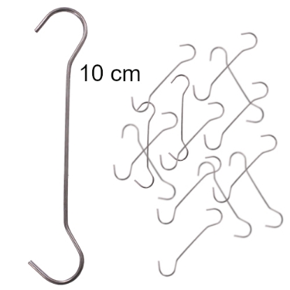 Afbeeldingen van ophanghaak 10 cm (100st)