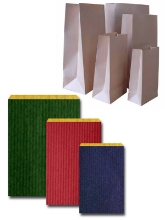 kraftzakje groen 7x13cm. (200 st.)
