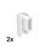 Afbeeldingen van ophangsysteem schilderijen aluminium (wandmodel)