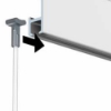 Afbeeldingen van ophangsysteem schilderijen aluminium (wandmodel)