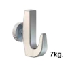 Afbeeldingen van ophangsysteem schilderijen aluminium (wandmodel)