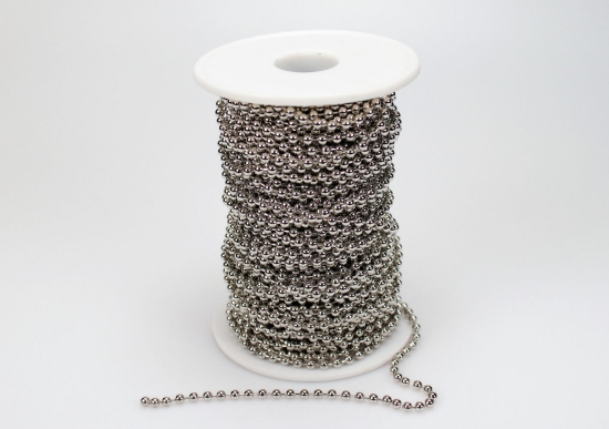 Afbeeldingen van kogelketting 2.4 mm (25meter.)