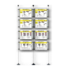 Afbeeldingen van Shopwire kabelsystemen "classic" 8x A3