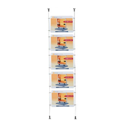 Afbeeldingen van kabelsysteem "design" 5 x A3