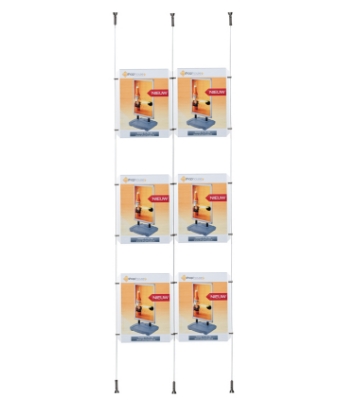 Afbeeldingen van kabelsystemen "design" 6x A4