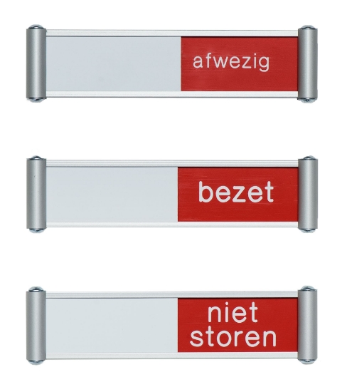 Afbeeldingen van deurbordje h 30 x b 115mm