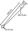 Afbeeldingen van wobbler 208mm. (100 st.)