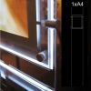 Afbeeldingen van LED display raampresentatie 1x A4