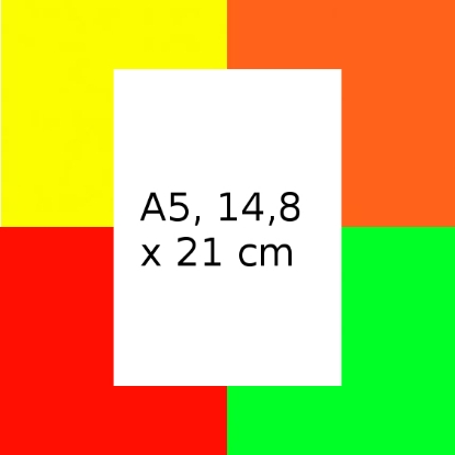 Afbeeldingen van Etalagekarton A5 (50st,)