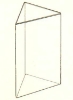 Afbeeldingen van 1/3 A4 menukaarthouder driehoek