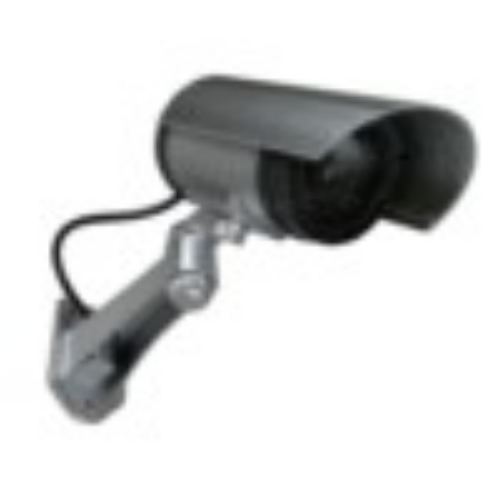 Afbeeldingen van dummy camera, op zonne energie