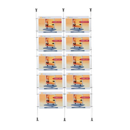 Afbeeldingen van kabelsystemen "design" 10x A3