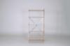 Afbeeldingen van 1-meter houten magazijnstelling 210cm hoog