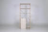 Afbeeldingen van 1-meter houten magazijnstelling 240cm hoog