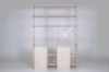 Afbeeldingen van 2-meter houten magazijnstelling 240cm hoog