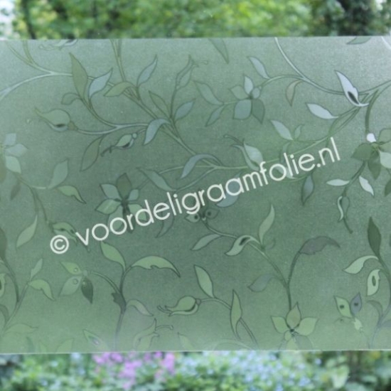 Afbeeldingen van Raamfolie statisch bloemen deluxe 67,5cm
