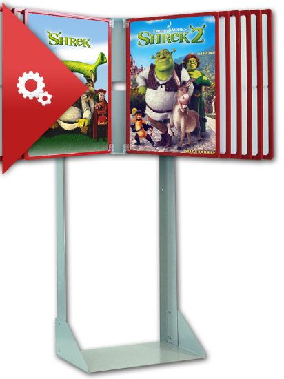 Afbeeldingen van poster klapraam systeem A2