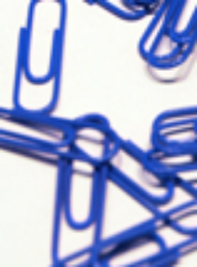 Afbeeldingen van Paperclip blauw (100st.)