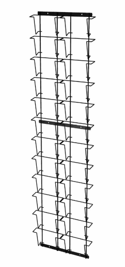 Afbeeldingen van Kaartenrek wand, voor 24 kaarten landscape (2x12)