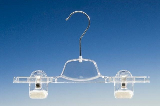 Afbeeldingen van KL1 transparante klemhanger 40 cm. (180st.)