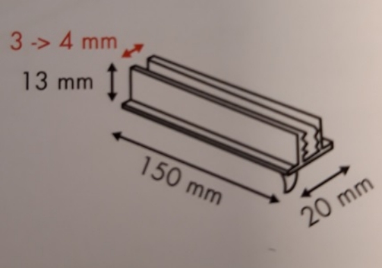 Afbeeldingen van supergrip 150x20mm (100st)