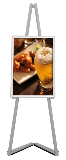 Afbeeldingen van aluminium poster standaard