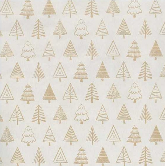 Afbeeldingen van Cadeaupapier 'Basic Trees' 