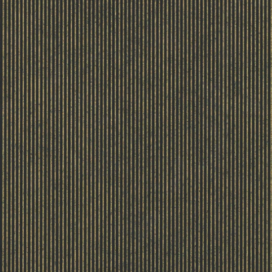 Afbeeldingen van Cadeaupapier 'Zwart met gouden strepen'