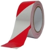Afbeeldingen van Markeertape rood/wit (zelfklevend)