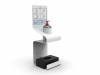 Afbeeldingen van Witte wandhouder voor een dispenser en een doos tissues