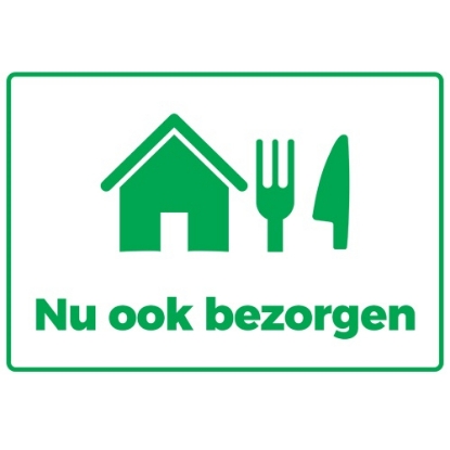 Afbeeldingen van Pictogram 'Nu ook bezorgen'