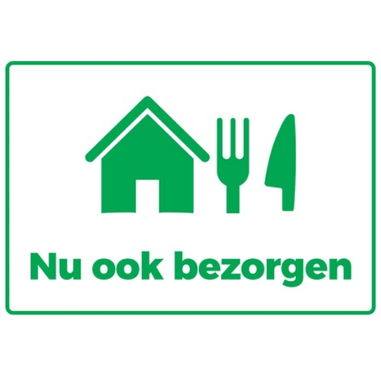 Afbeeldingen van Pictogram 'Nu ook bezorgen'