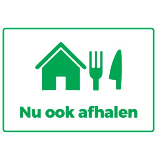 Afbeeldingen van Pictogram 'Nu ook afhalen'