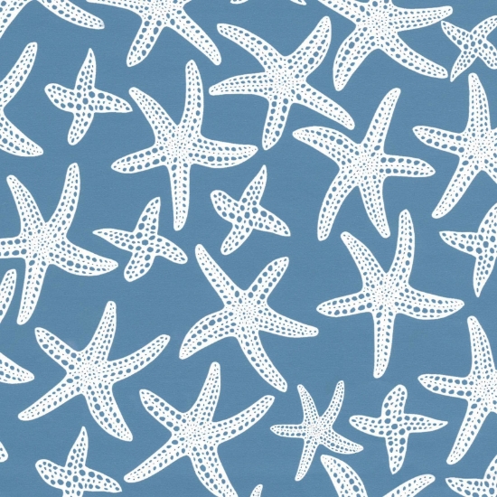 Afbeeldingen van Cadeaupapier 'Seastars'
