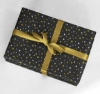 Afbeeldingen van Cadeaupapier 'Ministars black gold'