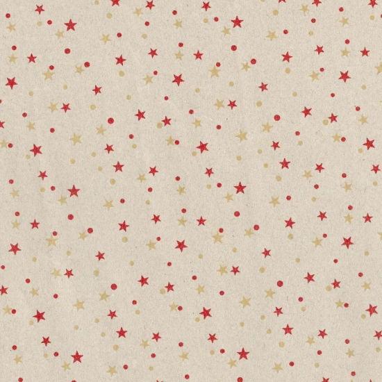 Afbeeldingen van Cadeaupapier 'Ministars gold red'