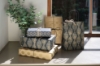 Afbeeldingen van Cadeaupapier 'Dotted waves silver/gold'
