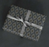 Afbeeldingen van Cadeaupapier 'Dotted waves silver/gold'