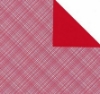 Afbeeldingen van Cadeaupapier 'Diagonal stripe red'