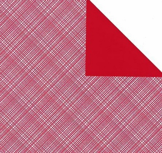 Afbeeldingen van Cadeaupapier 'Diagonal stripe red'