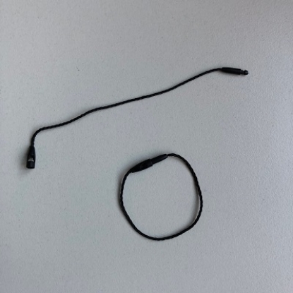 Afbeeldingen van Koordsluiting 120 mm zwart (1000st.)