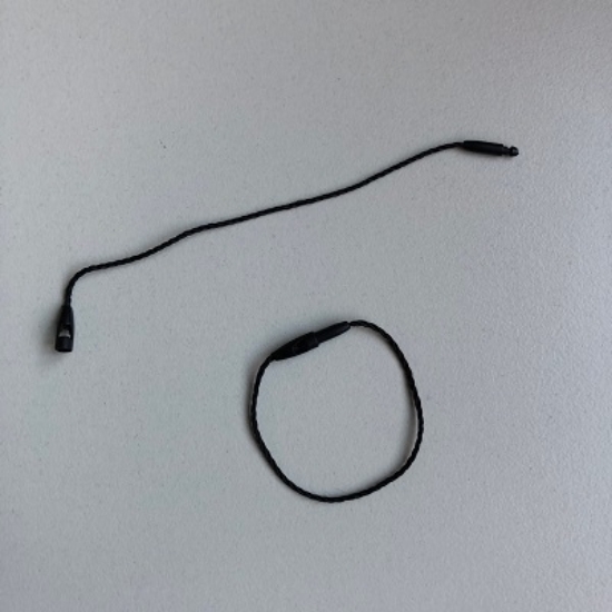 Afbeeldingen van Koordsluiting 120 mm zwart (1000st.)